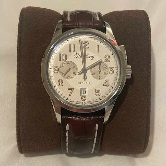 Breitling Transocean 1915 Limited Edition Mens Watch AB1411 Box Papers - Picture 2 of 7